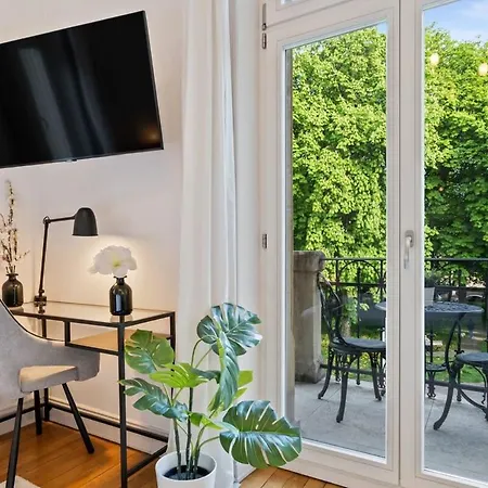 Charming Room With Balcony In Villa Central Luxembourg Villa *